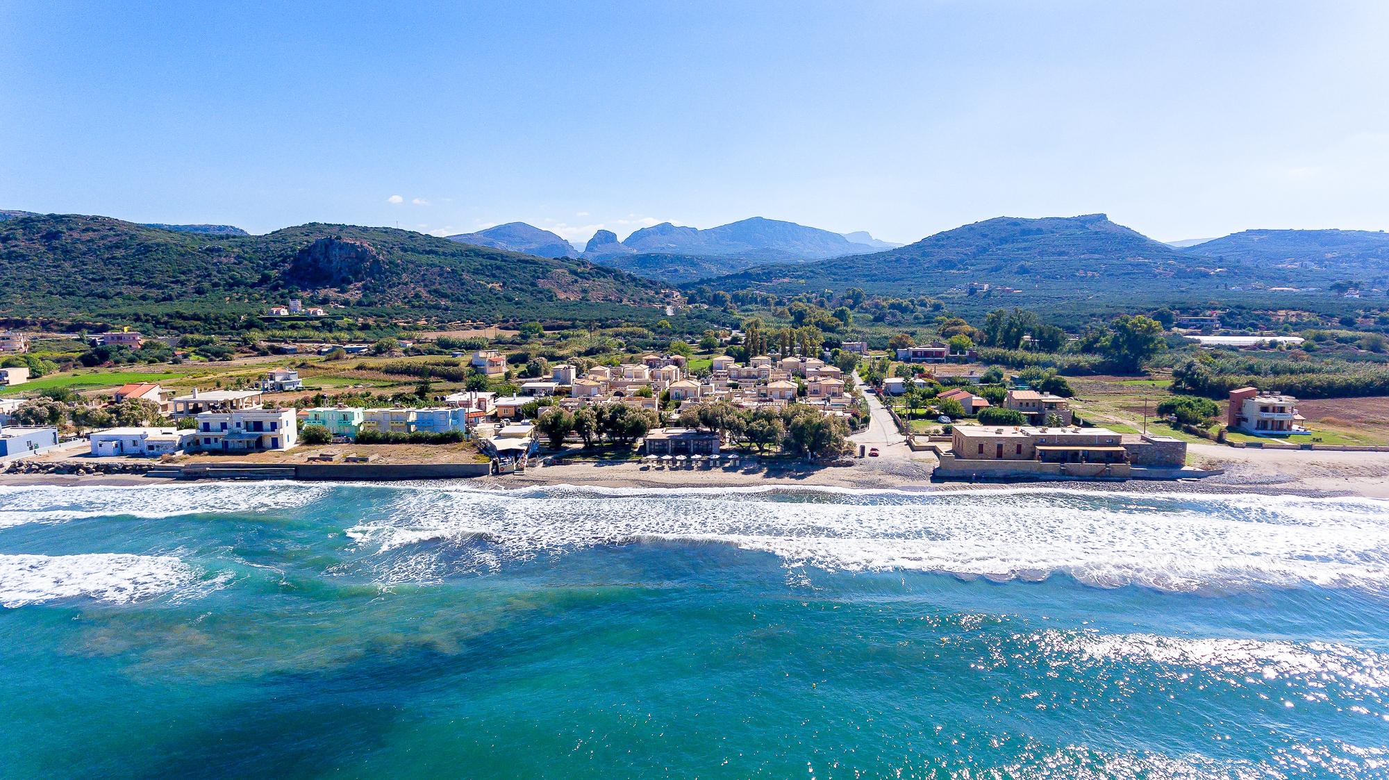 Azure Beach Киссамос Экстерьер фото